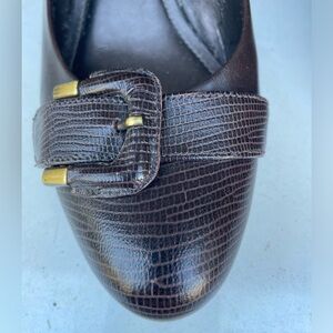 ALEX MARIE Brown Wedge Shoes Size 7 M